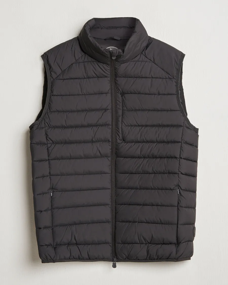 Rhus Matt Lightweight Vest Brown Black